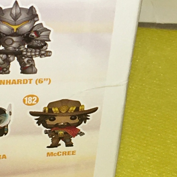 Funko Pop! (3)McCREE/#182 MEI/#180 &SYMMETRA/#179 Overwatch Vinyl Action…